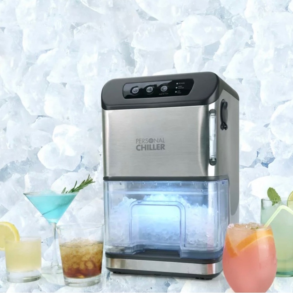 personal chiller soft nugget ice maker
